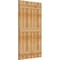 Ekena Millwork Joined Board-n-Batten Shutters, Rough Sawn Western Red Cedar, 32 1/4W x 55H, PR RBJ06S32X055RWR - alternate 3